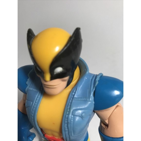 Wolverine Rescue Heroes 6" Action Figure Blue Vest 2003 Playwell Toy Biz Rare - Picture 6 of 6